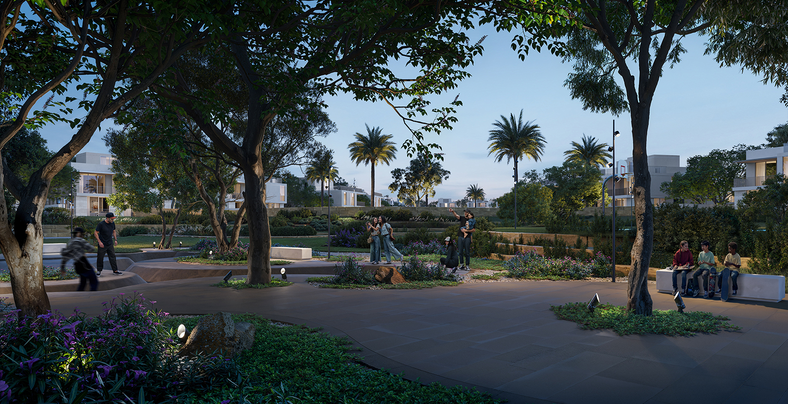 Avelia at The Valley by Emaar — landscaped villa setting at The Valley