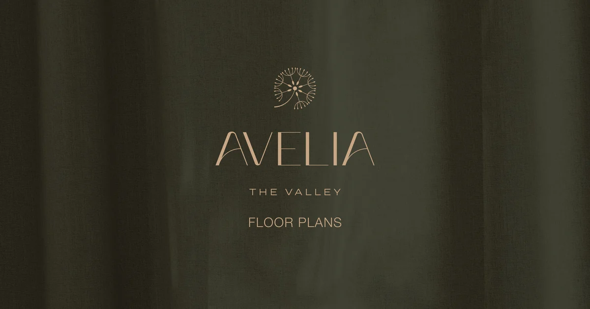 Avelia Floor Plans for Avelia at The Valley by Emaar