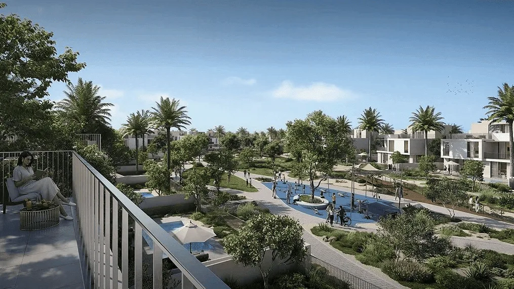 Plateau Views landscape at Avelia at The Valley by Emaar