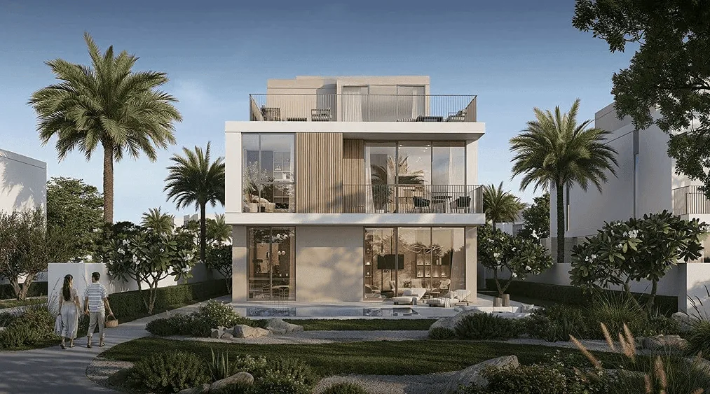 Premium villa garden view at Avelia at The Valley by Emaar